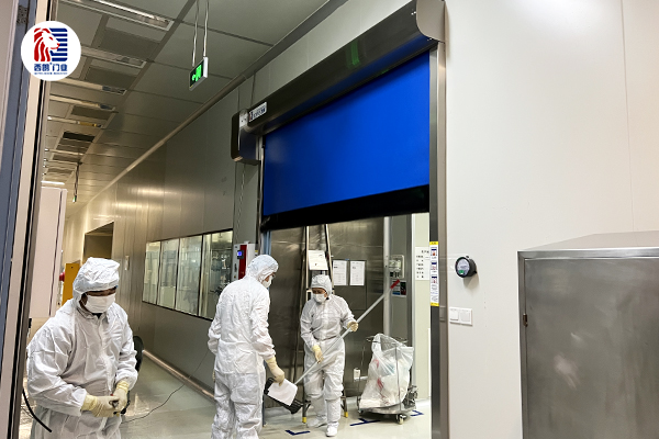 医药行业拉链快速门