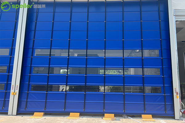 芜湖市弋江区环境卫生管理所仓库安装堆积门