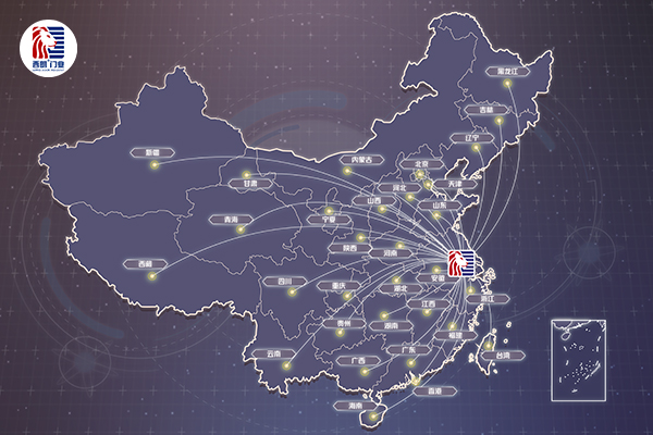 西朗门业快速卷帘门远销全球
